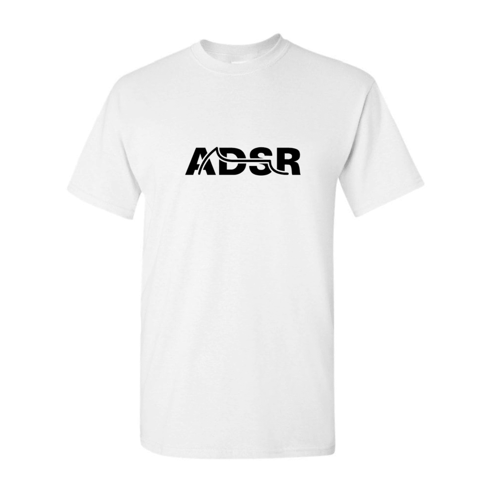Synth Shirts – ADSR (White) – Medium