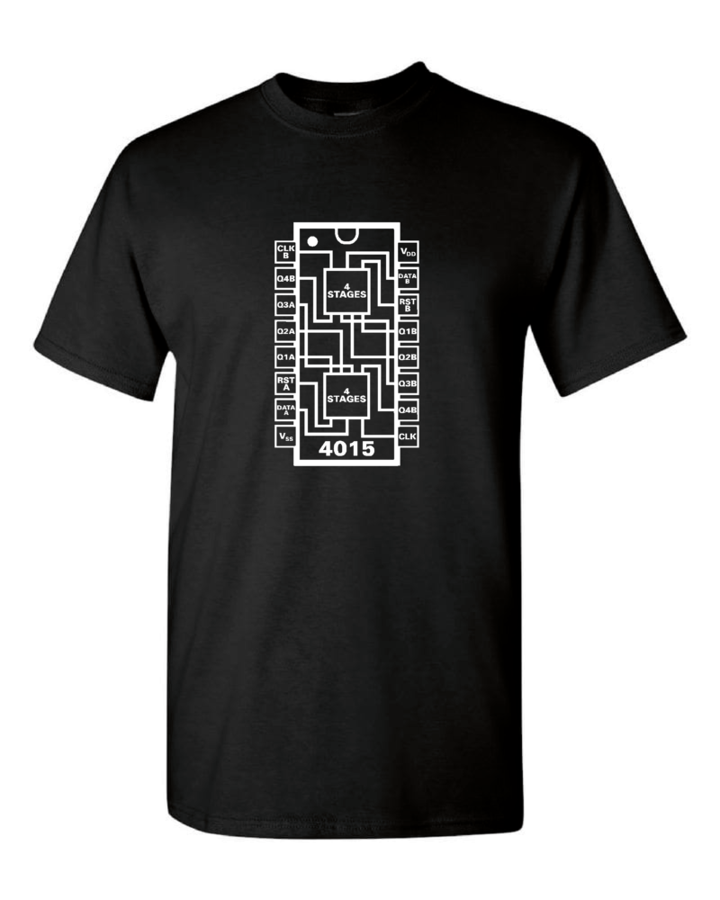 Synth Shirts – 4015 (Black) – Medium