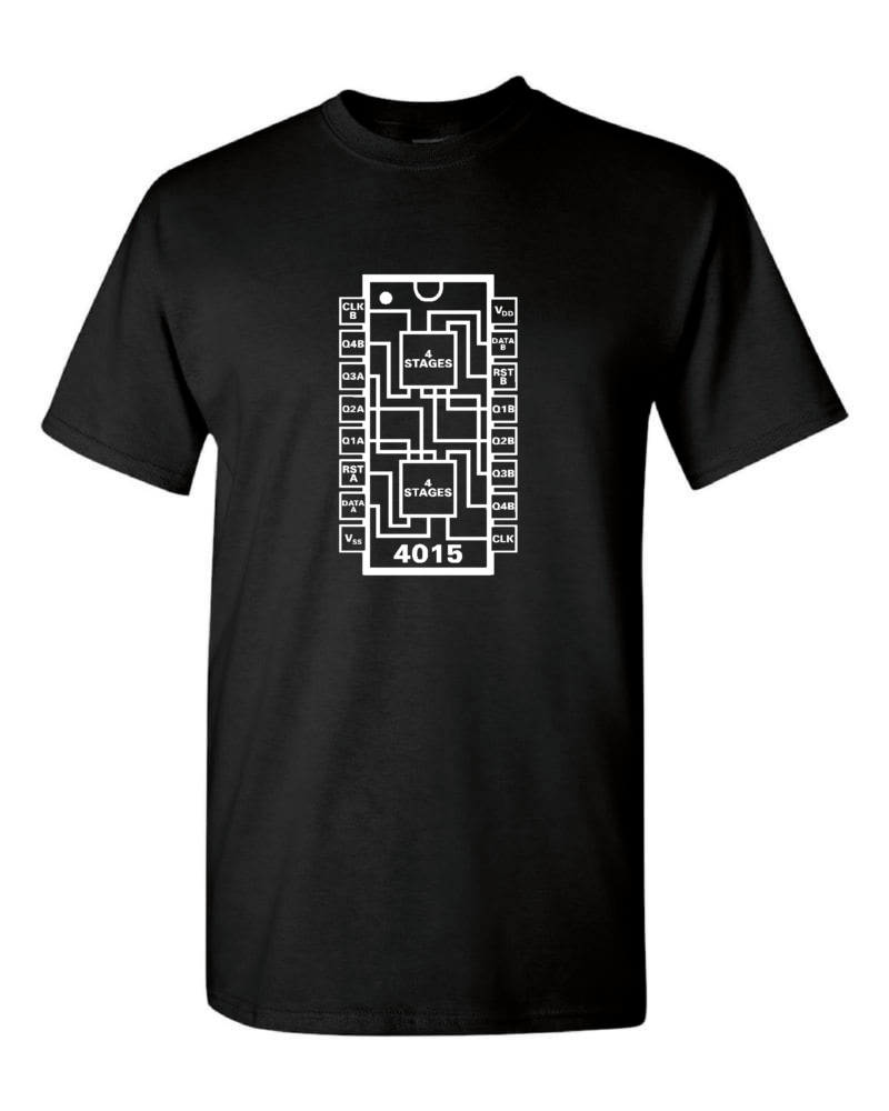 Synth Shirts – 4015 (Black) – Large