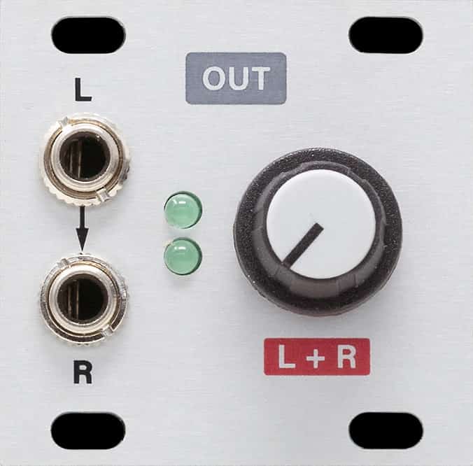 Intellijel Stereo Line Out 1U Eurorack Module (v2)