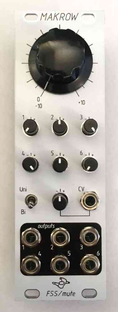 Future Sound Systems x Mute Records Makrow Eurorack Controller Module