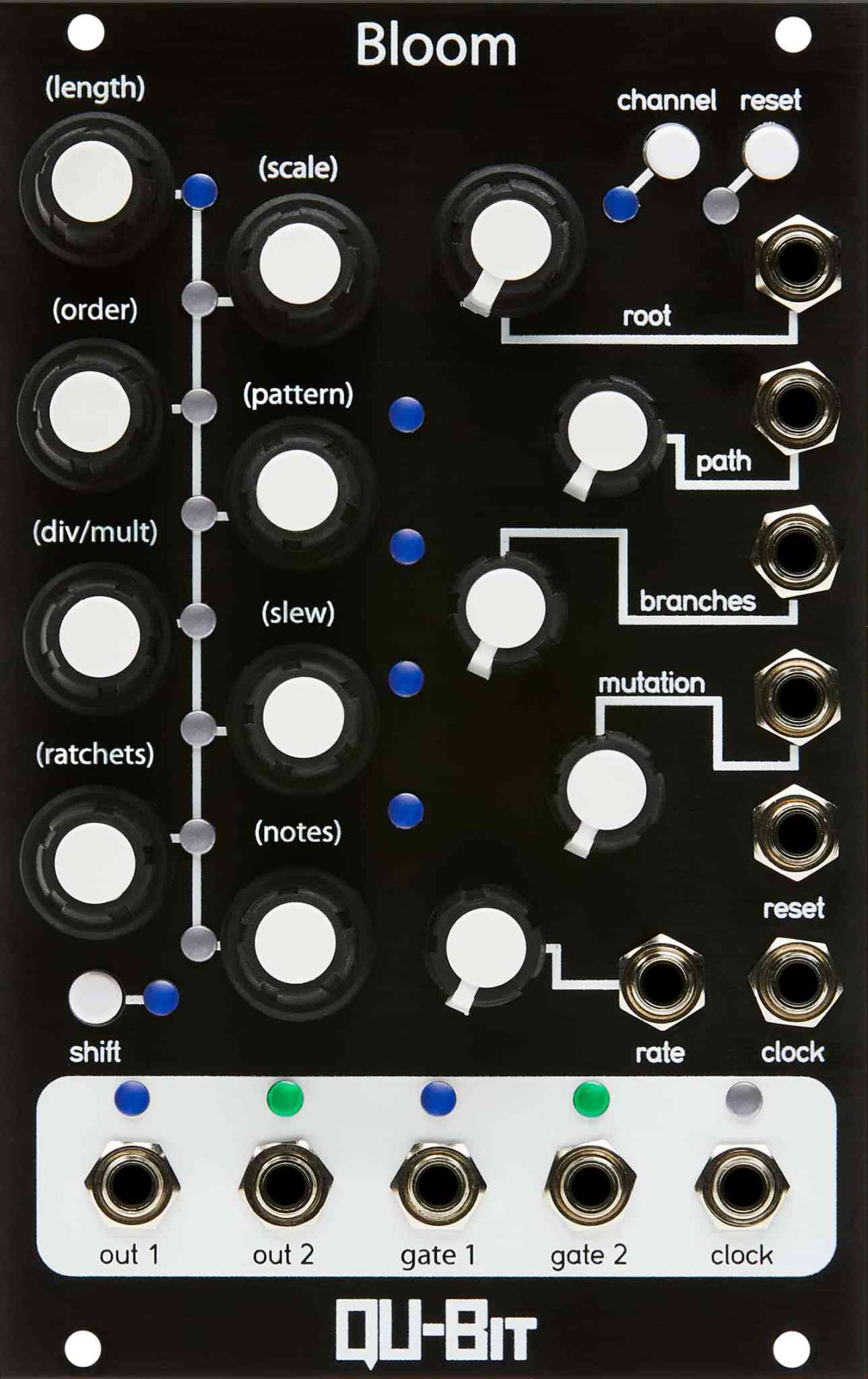Qu-Bit Bloom モジュラーシンセ ユーロラック Qu-bit Electronix Bloom ユーロラック モジュラーシンセ - メルカリ