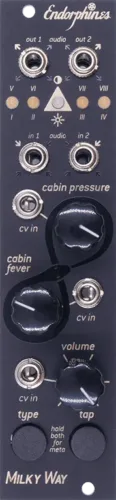 Endorphin.es Milky Way Eurorack Stereo FX Module (3U – Black)