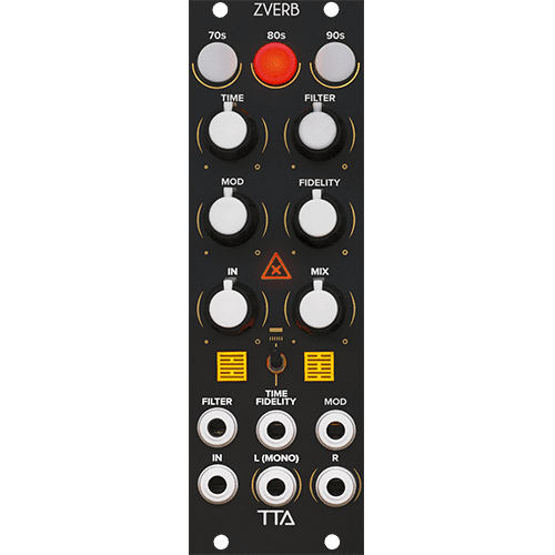 Tiptop Audio ZVERB Eurorack Reverb Module (Black)