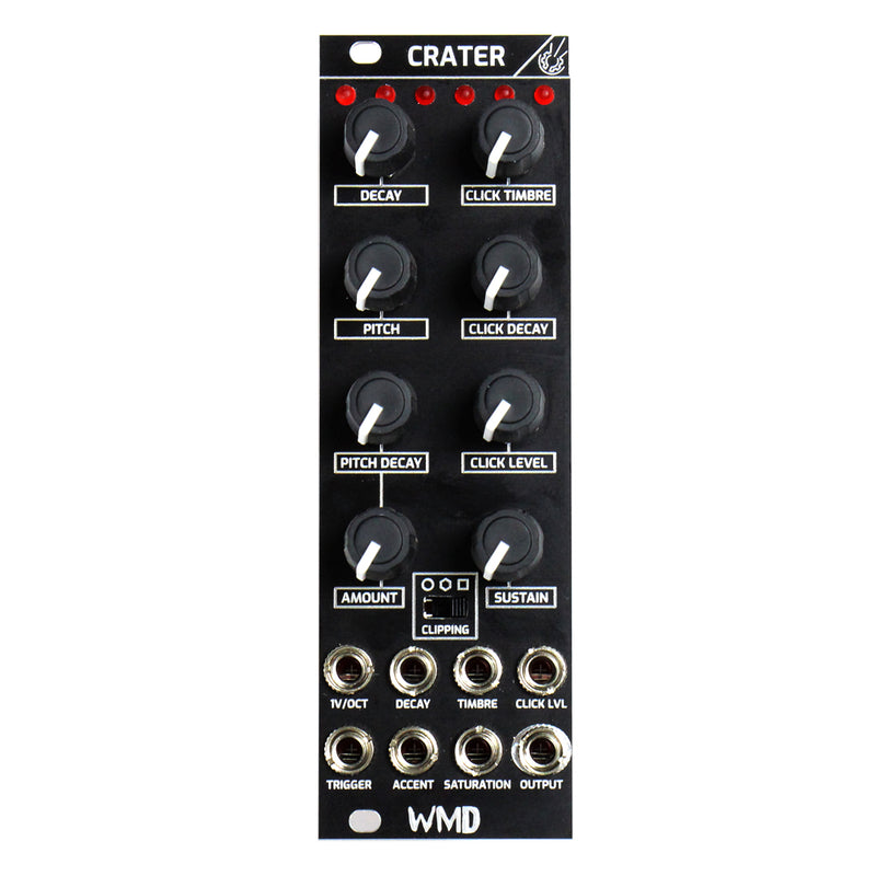 WMD Crater Eurorack Kick Drum Module