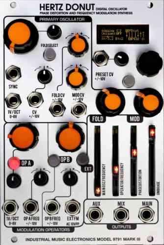Industrial Music Electronics Hertz Donut MkIII Eurorack Oscillator Module