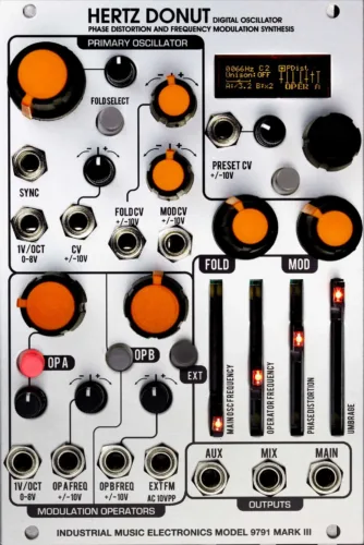 Industrial Music Electronics Hertz Donut MkIII Eurorack Oscillator Module