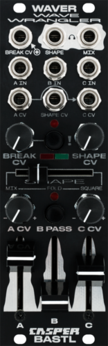 Bastl Instruments Waver Eurorack Wave Folding Drone Mixer Module