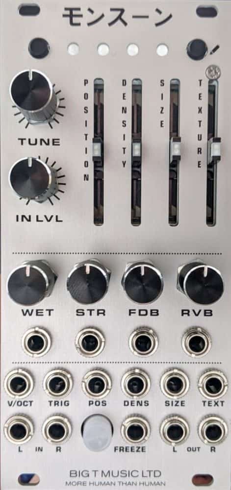 Big T Music Monsoon (Mutable Instruments Clouds) (Silver)