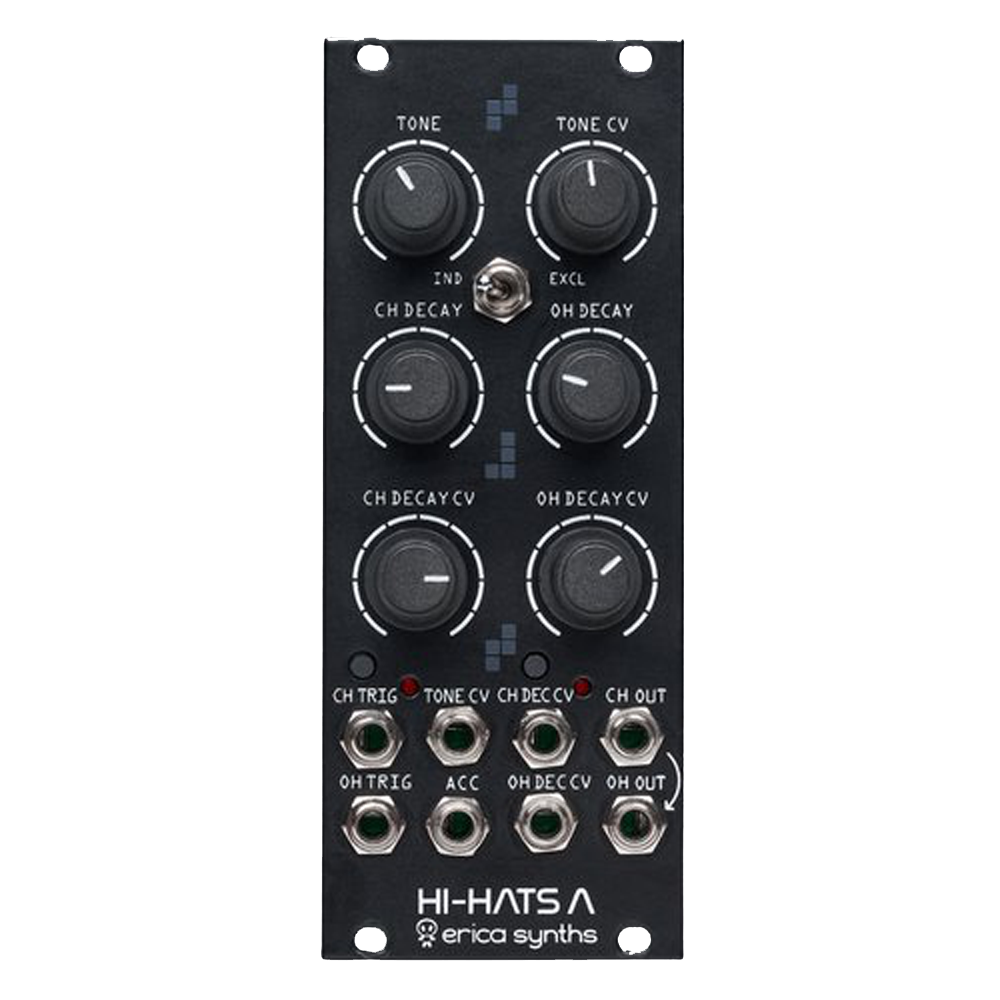 Erica Synths Hi Hats ‘A’ Eurorack Drum Module