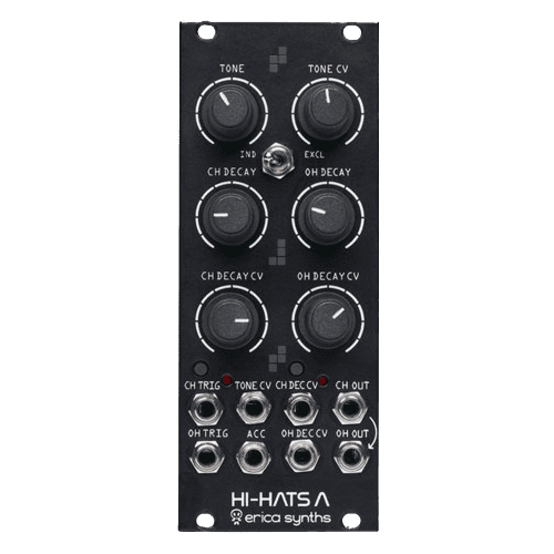 Erica Synths Hi Hats ‘A’ Eurorack Drum Module