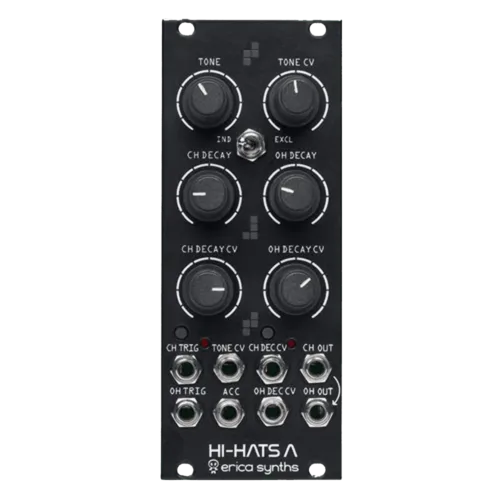 Erica Synths Hi Hats ‘A’ Eurorack Drum Module