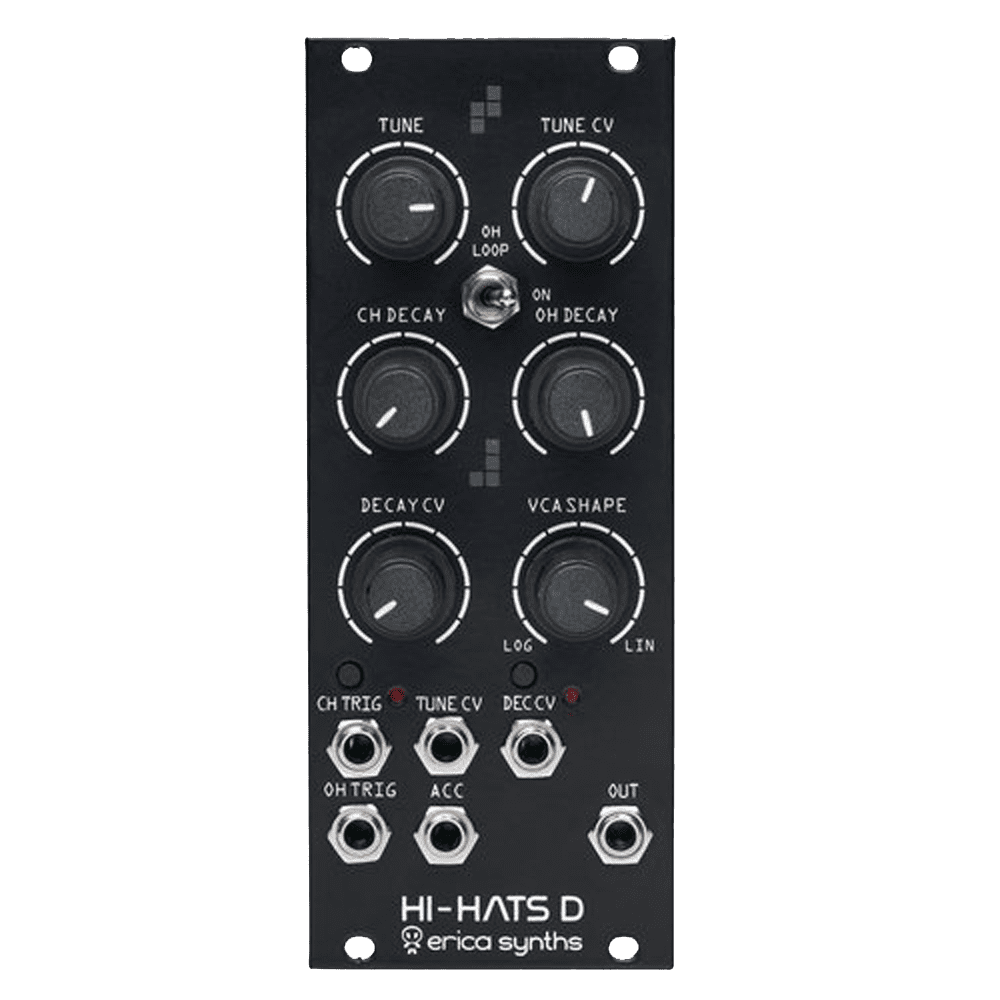 Erica Synths Hi Hats ‘D’ Eurorack Drum Module (with pins)