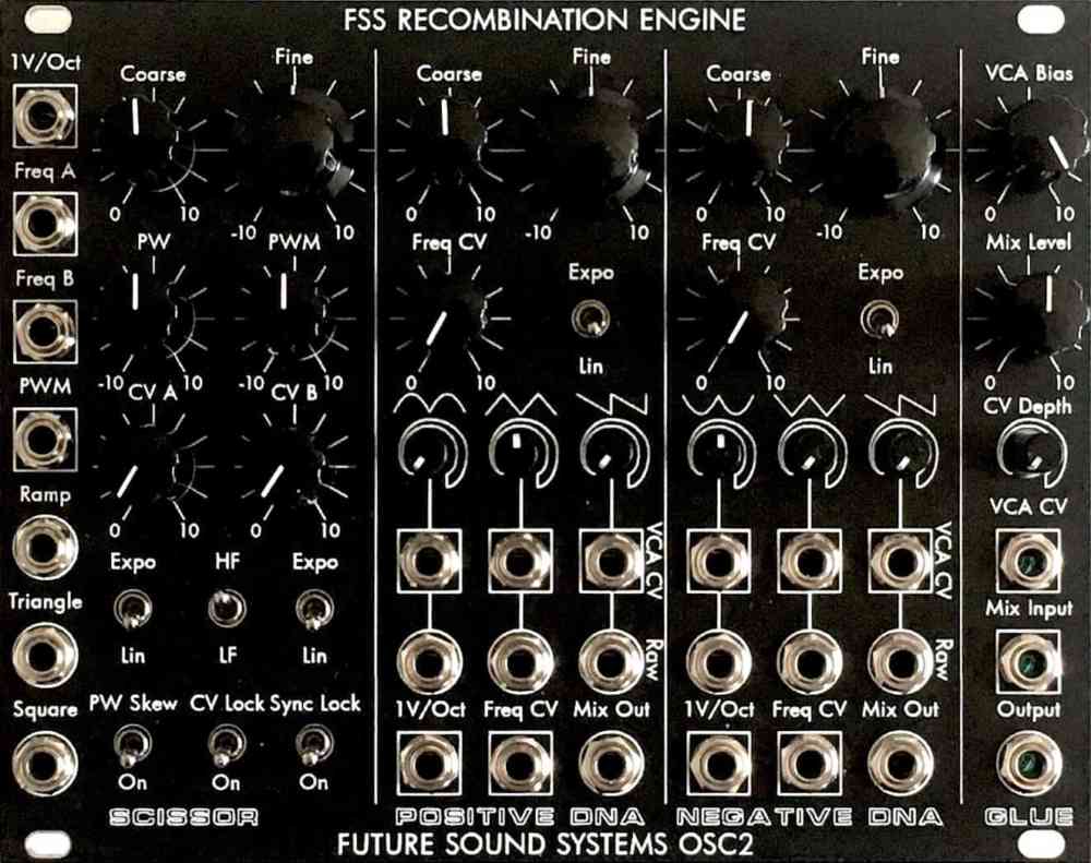 Future Sound Systems OSC2 Eurorack Triple Oscillator Module