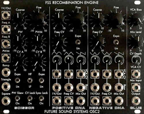 Future Sound Systems OSC2 Eurorack Triple Oscillator Module
