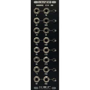 XOR Electronics NerdSEQ CV16 Eurorack Expander Module (Black)