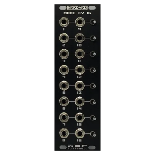 XOR Electronics NerdSEQ CV16 Eurorack Expander Module (Black)
