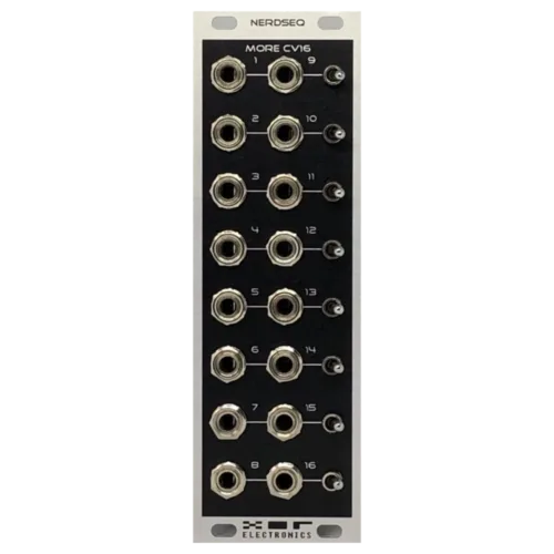 XOR Electronics NerdSEQ CV16 Eurorack Expander Module (Mix)