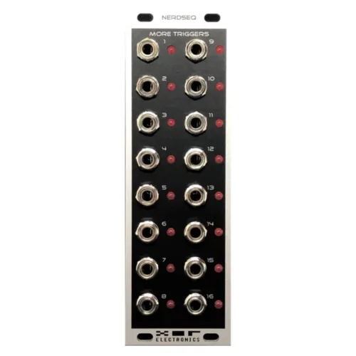 XOR Electronics NerdSEQ More Triggers 16 Eurorack Expander Module (Mix)