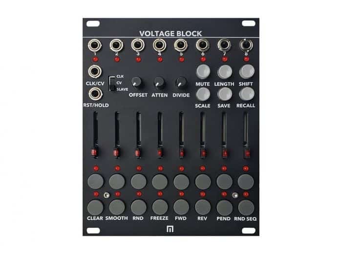 Malekko Voltage Block Eurorack Sequencer Module (Black)