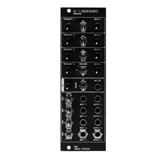 ADDAC 106 Eurorack Quad Noise Percussion Module