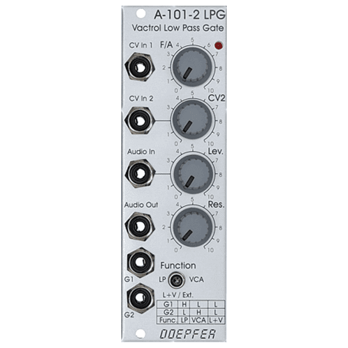 Doepfer A-101-2 Eurorack Low Pass Gate Module
