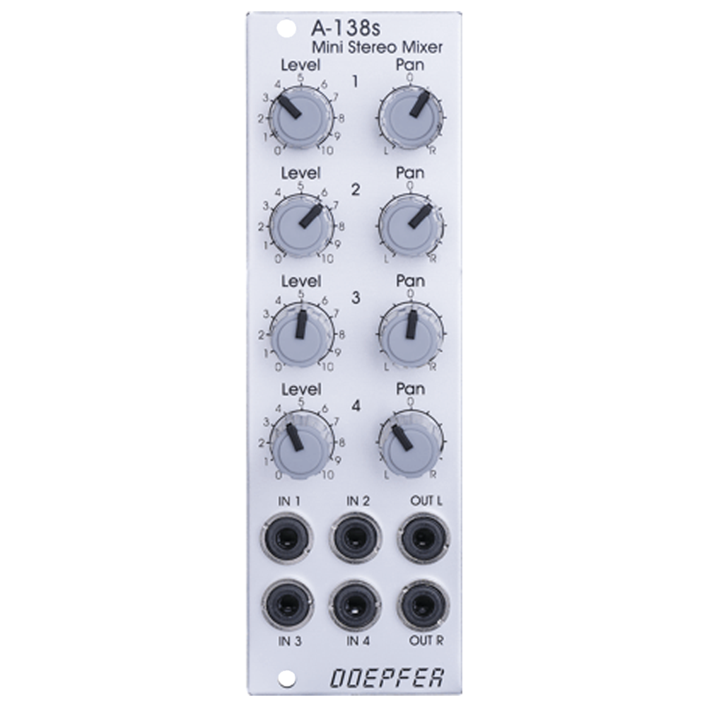 Doepfer A-138-S Eurorack Stereo Mixer Module