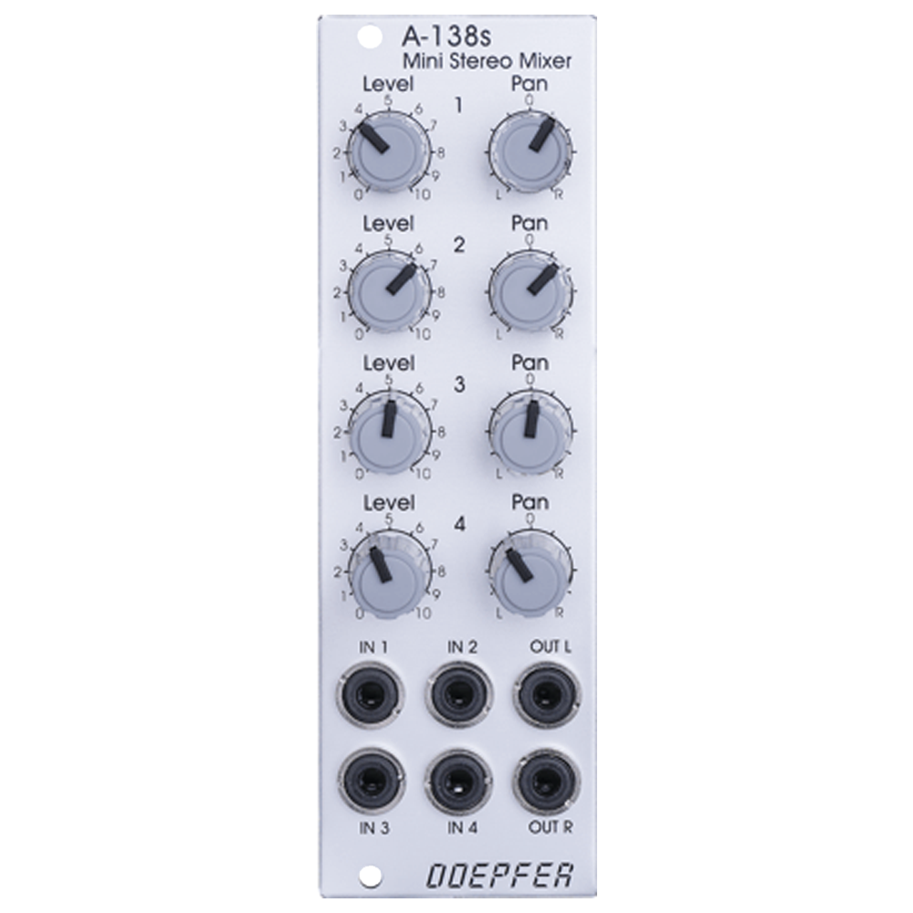 Doepfer A-138-S Eurorack Stereo Mixer Module