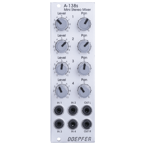 Doepfer A-138-S Eurorack Stereo Mixer Module