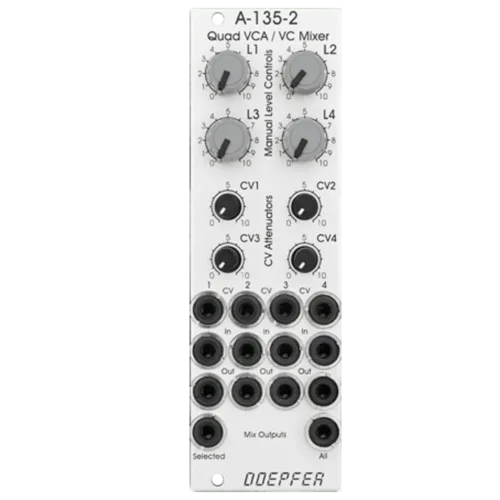 Doepfer A-135-2 Eurorack Mini Quad VCA Module