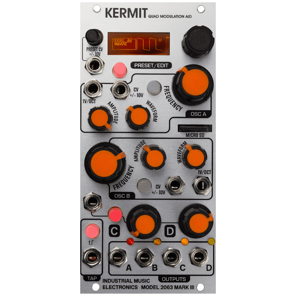 Industrial Music Electronics Kermit Mk3 Eurorack Quad Modulation Module
