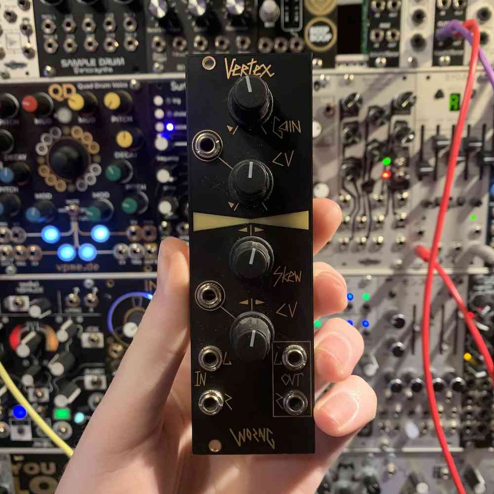 Worng Electronics Vertex Stereo VCA Eurorack Module [Ex-Demo]