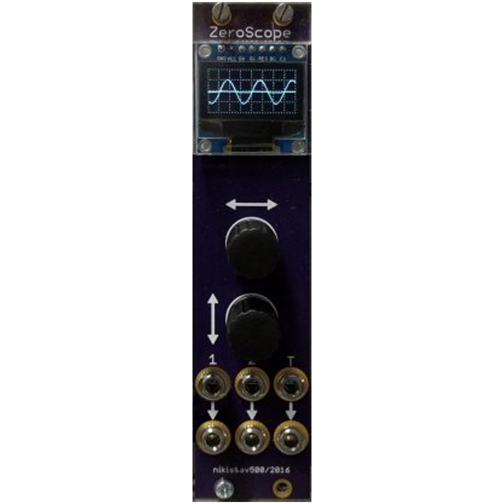 vpme.de Zeroscope Eurorack Oscilloscope Module