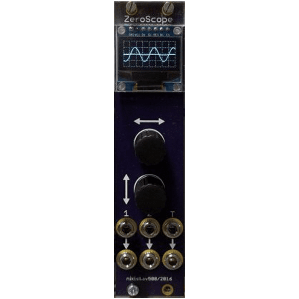 vpme.de Zeroscope Eurorack Oscilloscope Module Elevator Sound