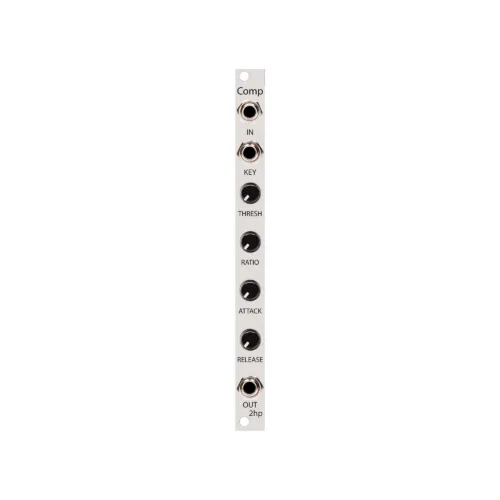 2hp Comp Eurorack Compressor Module (Silver)