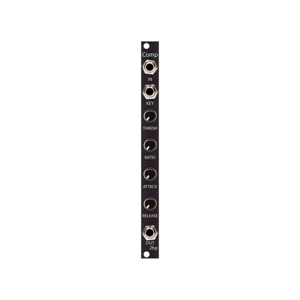 2hp Comp Eurorack Compressor Module (Black)