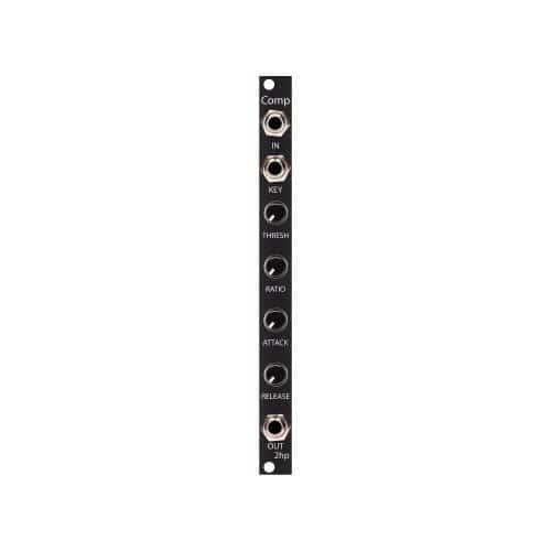 2hp Comp Eurorack Compressor Module (Black)