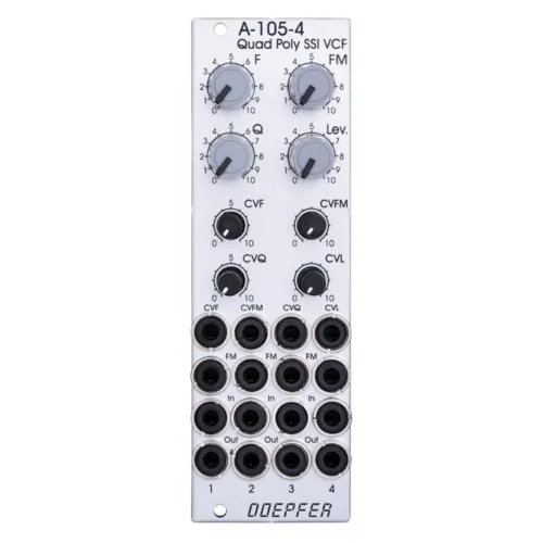 Doepfer A-105-4 Eurorack Quad Poly Filter Module