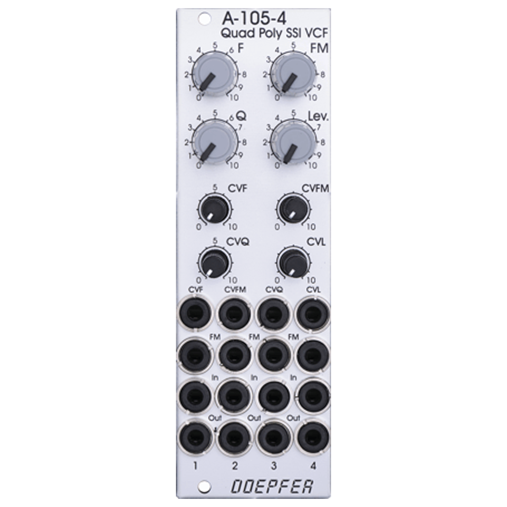 Doepfer A-105-4 Eurorack Quad Poly Filter Module