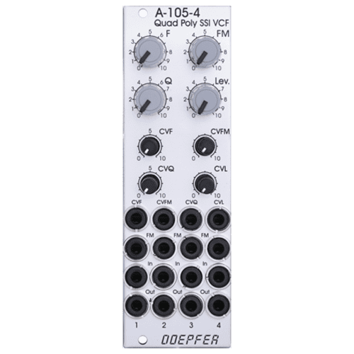 Doepfer A-105-4 Eurorack Quad Poly Filter Module