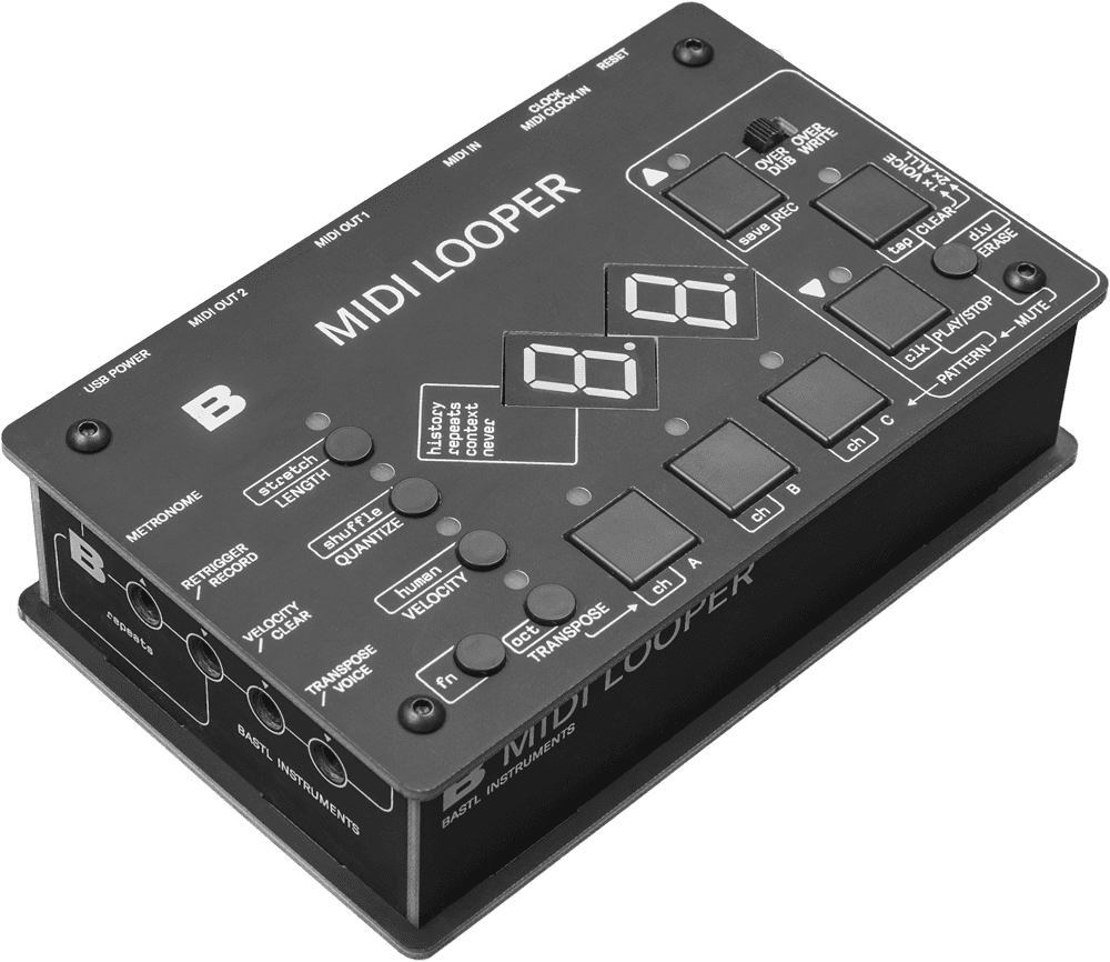 Bastl Instruments MIDI Looper Tabletop