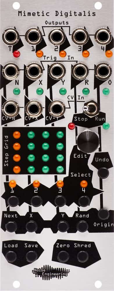 Noise Engineering Mimetic Digitalis Eurorack Sequencer Module (Silver)