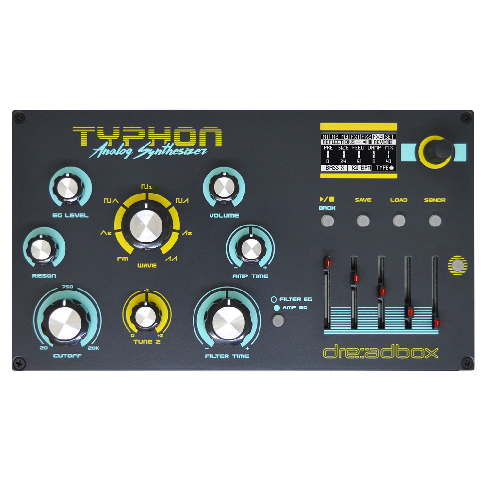 Dreadbox Typhon Desktop Analog Monophonic Synthesizer