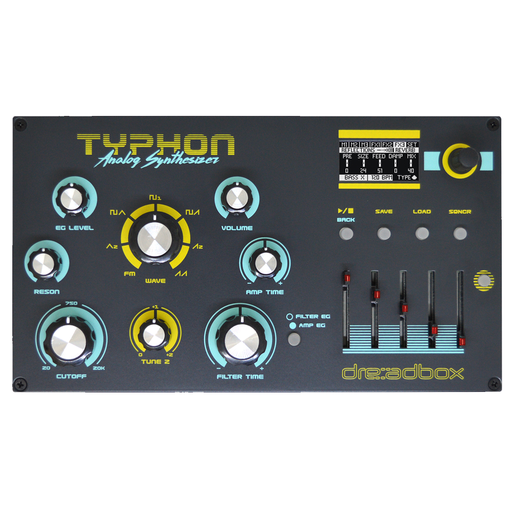 Dreadbox Typhon Desktop Analog Monophonic Synthesizer