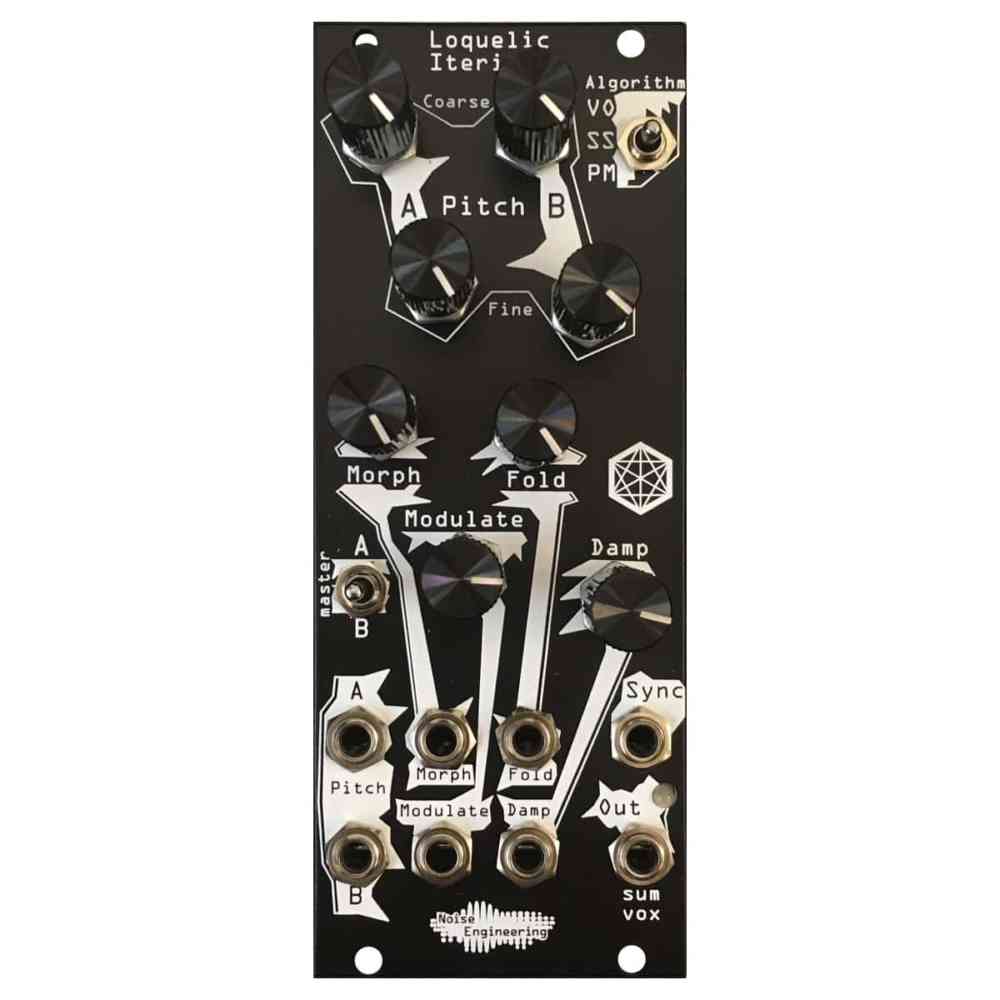 Noise Engineering Loquelic Iteritas Eurorack Oscillator Module (Black)