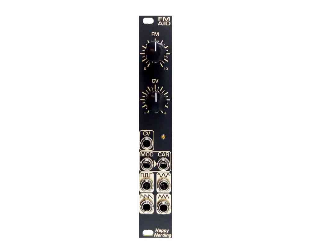 Happy Nerding FM Aid Eurorack Frequency Modulation Module (Black)