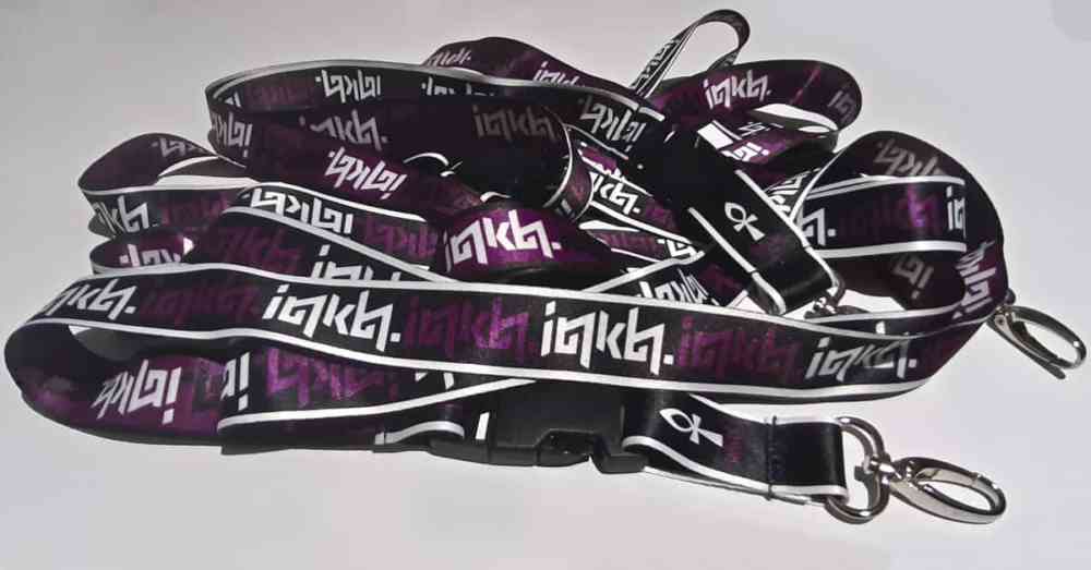 Inkh Lanyard 2020 (Purple/Black/White)