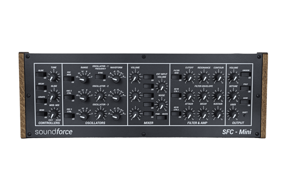Soundforce SFC-Mini V3 USB MiniMoog MIDI Controller