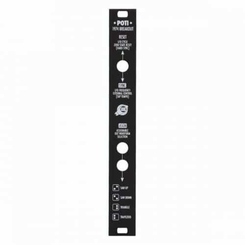 Xaoc Devices Poti Black Replacement Panel