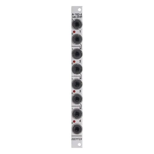 Doepfer A-183-4 Eurorack Quad Level Shifter / Clock/Trigger Buffer / Slope Sharpener Module